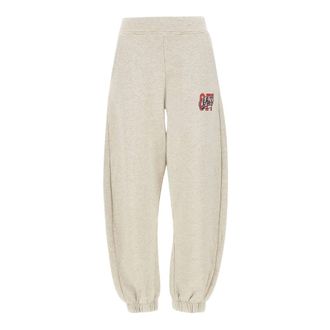 Off-white Donna, Pantaloni, Beige, L, new