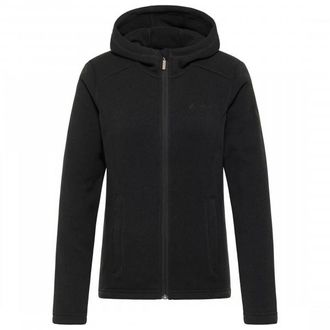Vaude Aland Hooded Jacket Fleecejacke für Damen | schwarz