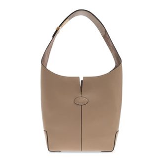 Tod's Tods, Shoulder Bags, female, Brown, Size: ONE SIZE Di Folio Small Bag