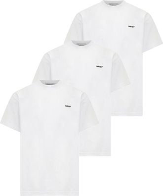 AMBUSH White 3 Pack Logo Crew Neck T-Shirt