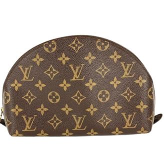 Louis Vuitton Pre-owned Wash Bag - Dames - Vintage Clutch - Bruin - ONE Size - Vintage