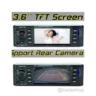 Trade Shop Autoradio Display Lcd 3.6 Hd Usb Sd Audio Mp5-3310r Per Telecamera Retromarcia - - Trade Shop Traesio