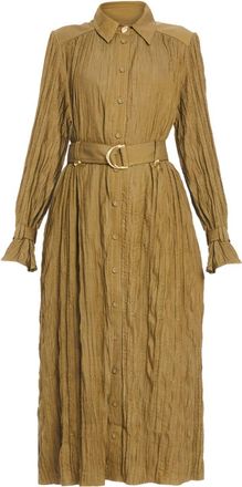 Aje Bays dress - women - Polyester - 16 - Green