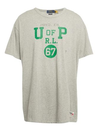 Polo Ralph Lauren green-print T-shirt - Grey