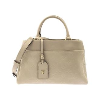 Louis Vuitton Pre-owned M15231 Handbag - Dames - Pre-owned - Beige - Maat: ONE Size Leer