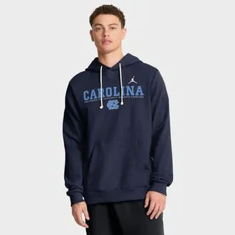Jordan Brand Mens Jordan Brand Navy North Carolina Tar Heels 2025 Sideline Standard Issue Dri-FIT Hoodie at Nordstrom, Size Xxx-Large