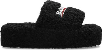 Balenciaga Logo-embroidered Platform Sandals