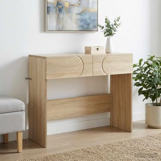 vidaXL Vidaxl Consolle Rovere Sonoma 96,5 X 38 X 75 Cm Legno Multistrato