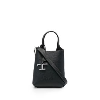 Tod's Logo-plaque Tote Bag