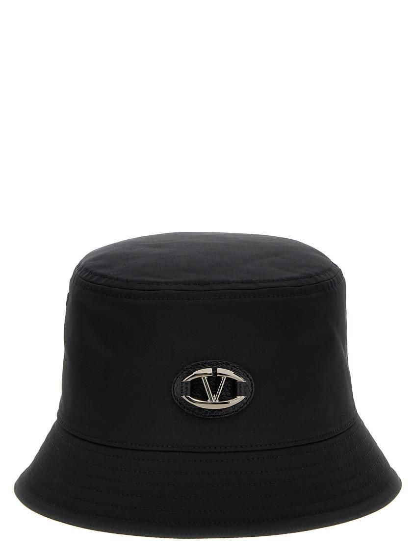 Valentino Bucket Felt Hat Black Garavani ハット