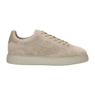 Hogan H-Stripes - Heren - Sneakers - Beige - 45 EU - Leer - Schoenen