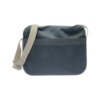 Loewe Pre-owned Cross Body Bags, female, Blue, Size: ONE SIZE Pre-owned PVC Shoulder Bag