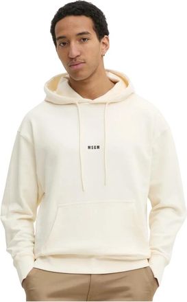 Msgm Hoodies - Heren - Hoodies - Beige - XL - Hoodies & sweatvesten
