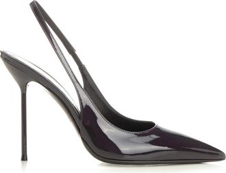 PARIS TEXAS Linda Slingback - Dames - Pumps - Paars - 36 EU - Leer - Schoenen