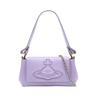 Vivienne Westwood Shoulder Bags, female, Purple, Size: ONE SIZE Hazel Medium Handbag