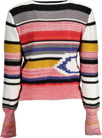 Desigual Dames, Truien, Veelkleurig, Maat: XL Poliester