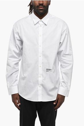 Dsquared2 Poplin Shirt HEADQUARTER with French Collar size 50