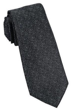 W.R.K Textured Silk Tie in Charcoal at Nordstrom Rack