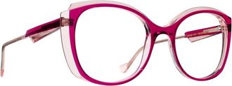 Caroline Abram Patti Optisch Montuur - unisex - Brillen - Rood - 51 MM - Accessoires