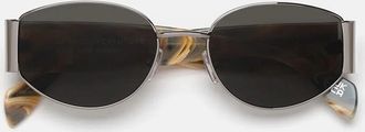 Retro Superfuture Sunglasses X Boogie Bqi Beige/Gray Gradient Unisex