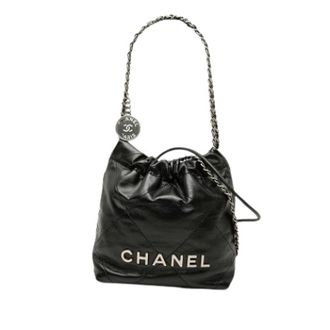 Chanel Pre-owned Quilted Satchel - Dames - Pre-owned - Zwart - Maat: ONE Size Leer