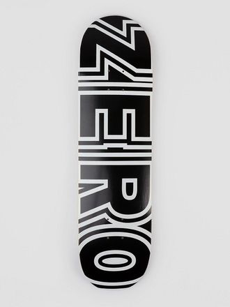 Zero Bold Black 8.5 Skateboard Deck patroon