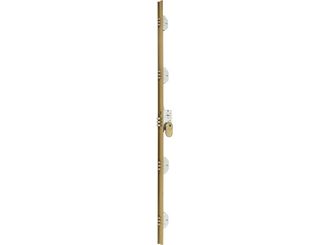 MCM Cerradura Seguridad Madera Embutir 40x70 7140-5d2n70155 Laton 5puntos Derecha Mcm