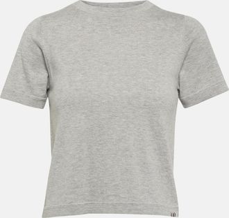 Extreme Cashmere N°267 Tina cotton and cashmere T-shirt