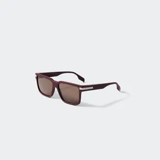 Canada Goose Lunettes de soleil Redwood (Hommes, Matte Burgundy/Brown, TAILLE UNIQUE)