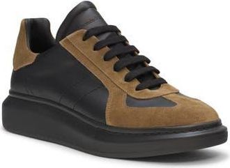 Alexander McQueen Retro Sneaker in Black/Mud at Nordstrom Rack, Size 14Us / 47Eu