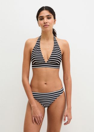 Marc O'Polo Bikini-Hose MARC OPOLO Essentials, Damen, Gr. XL (46), N-Gr, schwarz navy stripe 2, Obermaterial: 84% Polyamid, 16% Elasthan, Badehosen Bikini-Hose