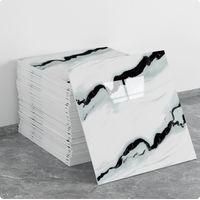 OEM (10 Piezas, 30&times;30 Cm, Q039) Adhesivos De Pared Autoadhesivos Para Azulejos, Textura M&aacute;rmol, Decoraci&oacute;n De Paredes, Material Pet, Aptos Para Cocinas, B
