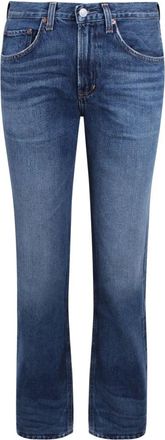 A Gold E Kick Boot Jeans - Dames - Bootcut Jeans - Blauw - W26 - Jeans