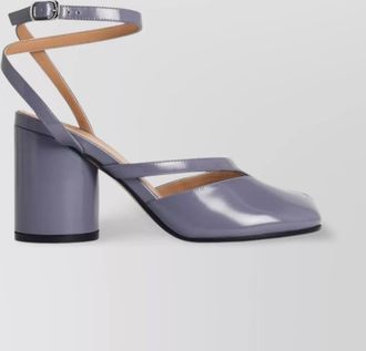 Maison Margiela tabi open toe block heel sandals