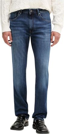 Hackett Straight Jeans - Heren - Regular Fit Jeans - Blauw - W31 L32 - Katoen - Jeans