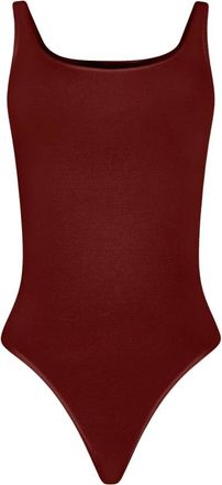 Wolford Jamaika String Body - Dames - Bodies - Rood - XS - Katoen - Tops