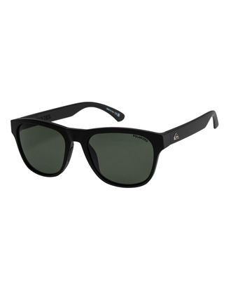 Quiksilver Sonnenbrille QUIKSILVER Tagger Polarized, Herren, schwarz (schwarz, gr&uuml;n plz), Sonnenbrillen Sonnenbrille