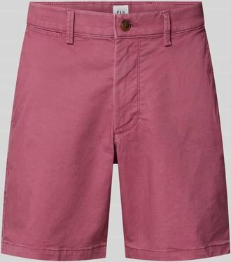 GAP Shorts mit franz&ouml;sischen Eingrifftaschen in Rose, Gr&ouml;&szlig;e 30