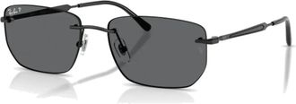 Ray-Ban Rb 3768 Zonnebrillen - unisex - Zonnebrillen - Zwart - 56 MM - Accessoires