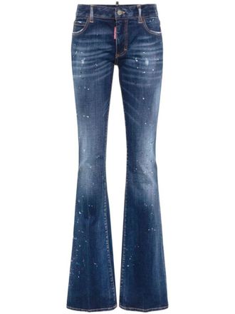 Dsquared2 Medium Waist Flare Twiggy Jean Clothing