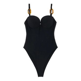 Magda Butrym Dames, Badkleding, Zwart, Maat: L Polyamide