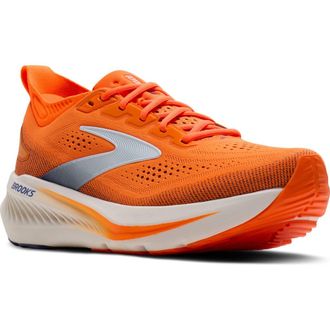 Brooks Glycerin 23 Running Shoe in Shocking Orange/Blue/White at Nordstrom, Size 11.5