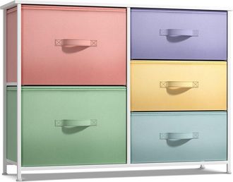 Sorbus 5-Drawer Dresser Nightstand