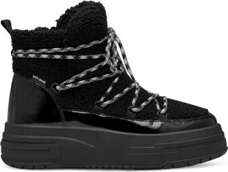 Tamaris Zwarte enkellaarzen voor vrouwen - Dames - Winterlaarzen - Zwart - 39 EU - Schoenen