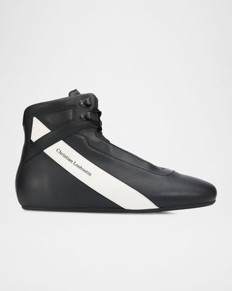 Christian Louboutin The Butterfly High-Top Sneakers