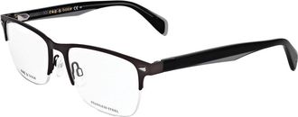 Rag & Bone RNB7019 0R80 00 Semi Matte Dark Ruthenium 54mm