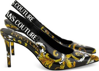 Versace Jeans Couture Pumps con stampa - Nero