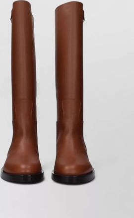 Valentino Garavani leather knee-high boots