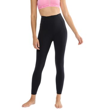 Triumph Leggings TRIACTION BY TRIUMPH Triaction Cardio Air High-Rise Leggings, Damen, Gr. XL, N-Gr, schwarz, Mesh;Single Jersey, Obermaterial: 62% Polyamid, 3