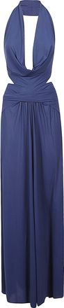 Amazu&igrave;n Deep Halter Neck Jumpsuit